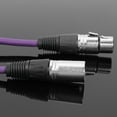 thumbnail image 4 of 1M XLR 3Pin Câble Mâle à Femelle Blindé Microphone Rallonge Filaire, 4 of 8