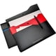 thumbnail image 3 of Carpetas de plástico, sobre de plástico, sobre de polietileno, clip de plástico de doble capa con cierre a presión, la carpeta para la escuela/hogar/trabajo/oficina, (6 colores) Zhivalor WRJM-705-3, 3 of 6