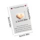 thumbnail image 3 of Uuiauoio Valentines Pocket Hug Crystals Heart Stones Heart Crystals and Healing Stones with Pocket Hug Cards for Office Coworker Classroom Spiritual Meditation Balancing Gifts, 3 of 6