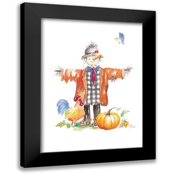 Pinto, Patricia 11x14 Black Modern Framed Museum Art Print Titled - Scarecrow