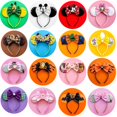 thumbnail image 2 of Disney Mickey Minnie oreja diadema Winnie the Pooh niñas mujeres lentejuelas arco orejas disfraz Cosplay adultos niños Halloween diadema regalo Gao Jinjia LED, 2 of 2