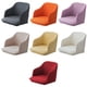 thumbnail image 5 of Funda elástica para sillas Kearding 2 piezas protección total decoración hogar naranja, 5 of 6