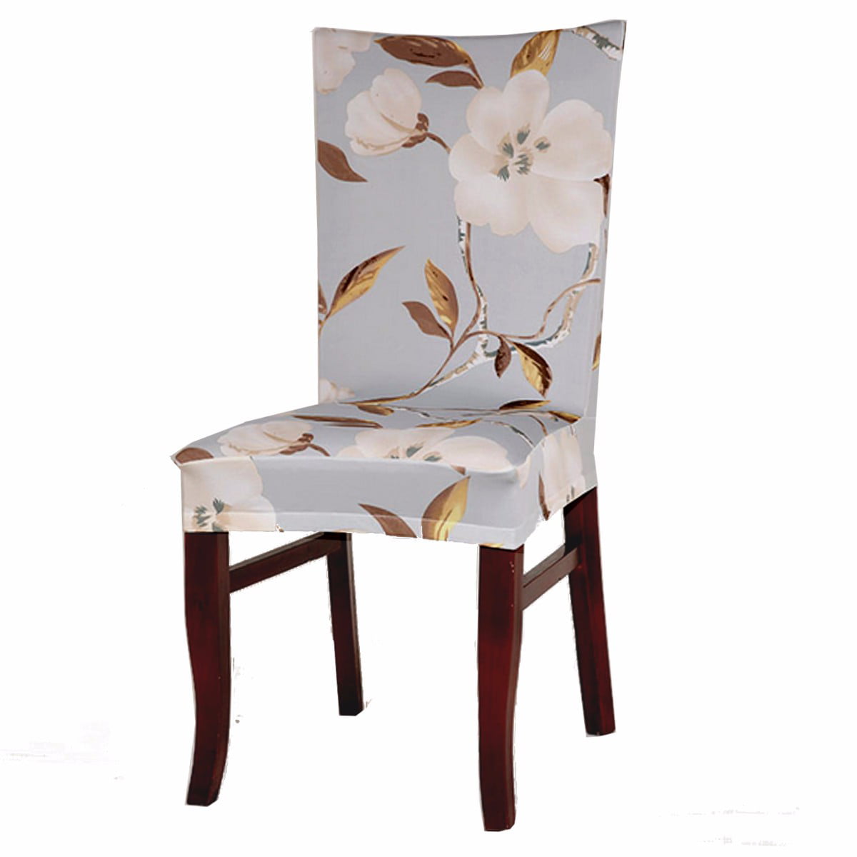 1//4//6pcs Twill Jacquard Bar Stool Chair Cover Short Back Seat Chair Slipcover