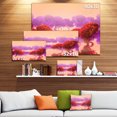 thumbnail image 3 of Red and Purple Japanese Gardens - Large Landscape Canvas Art Print, 3 of 4