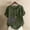 51 Armée Verte, variante sur Staron Hauts pour Femmes Été Liquidation à Moins de 5 $ Manches Courtes Retroussées T-Shirts Tendance Coton Lin Col Rond Grande Taille Hauts d'Été Décontractés Tunique à Imprimé Floral