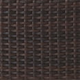 thumbnail image 6 of Afuera Living Modern 4 Piece Wicker Curved Patio Sectional Set in Brown and Sand, 6 of 25