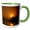 Green/White, variant on 3drose, Asia, India, Agra, Taj Mahal on Yamuna-as10 Cad0136 - Claudia Adams, 11oz Mug