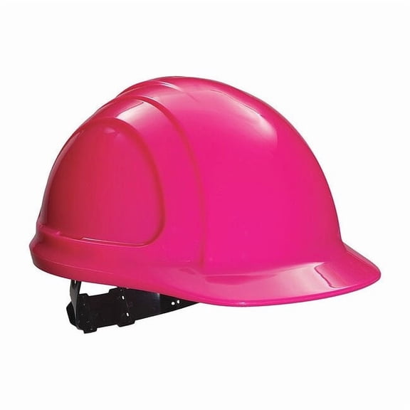 Hard Hat, North Zone, Polyethylene, 4 Point Ratchet, Type 1, Class E, Hot Pink