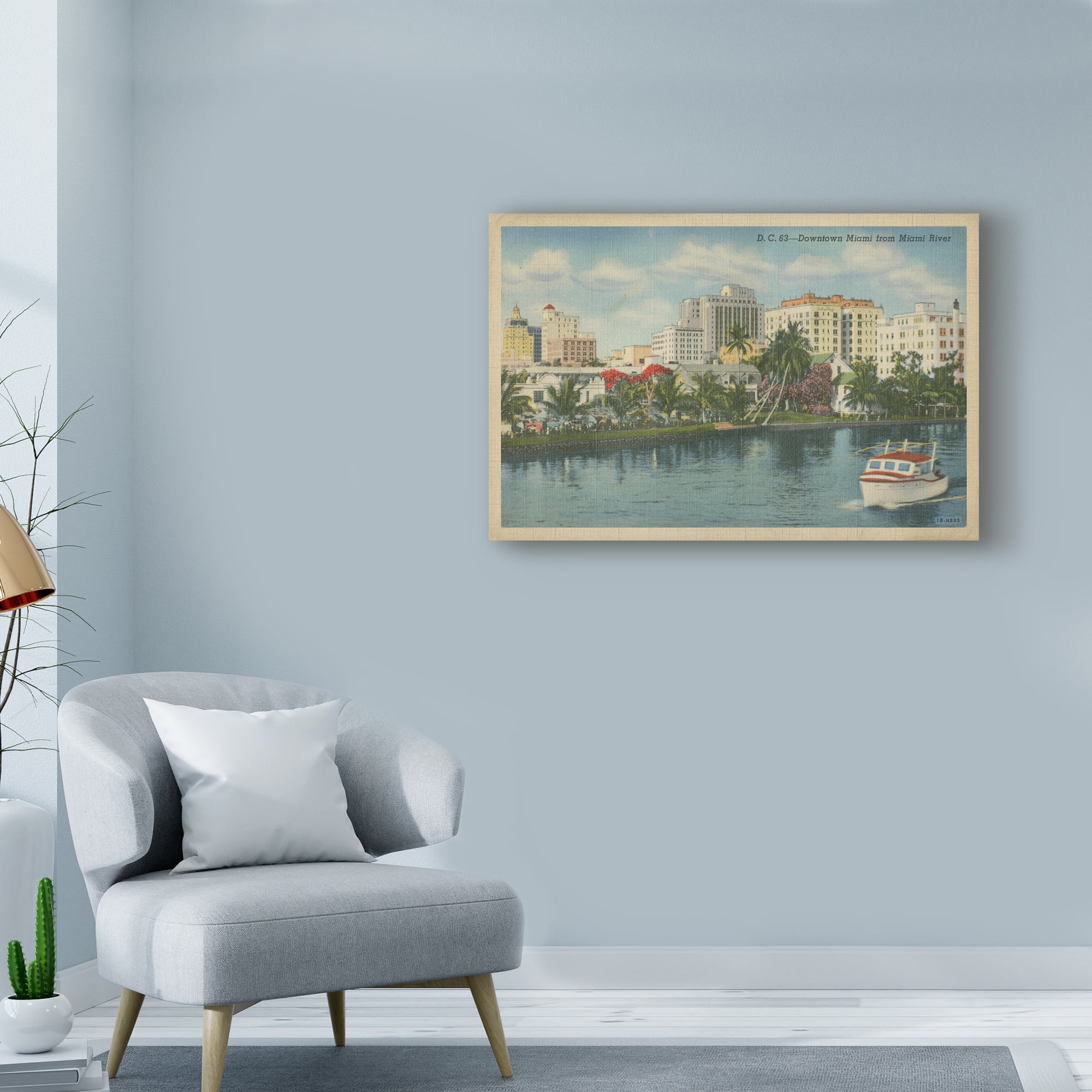 Trademark Fine Art 'Miami Beach VIII' Canvas Art by Unknown
