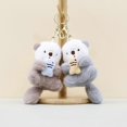 thumbnail image 4 of Soft and practical animal keychain, plush keychain, stylish phone charm, bag accessory for daily use, 4 of 5