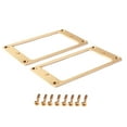 thumbnail image 1 of Juego de 2 anillos de guitarra Humbucker Yuyangstore con Tornillo de montaje oro, 1 of 8