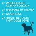 Alaska Naturals Dog Treats, STF9 WildCaught Pollock Jerky with Omega 3