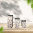 thumbnail image 4 of Aria Home Splat Collection Cement Candle Holder Set for Tealights Sculptural Design, Set of 3, 4 of 6