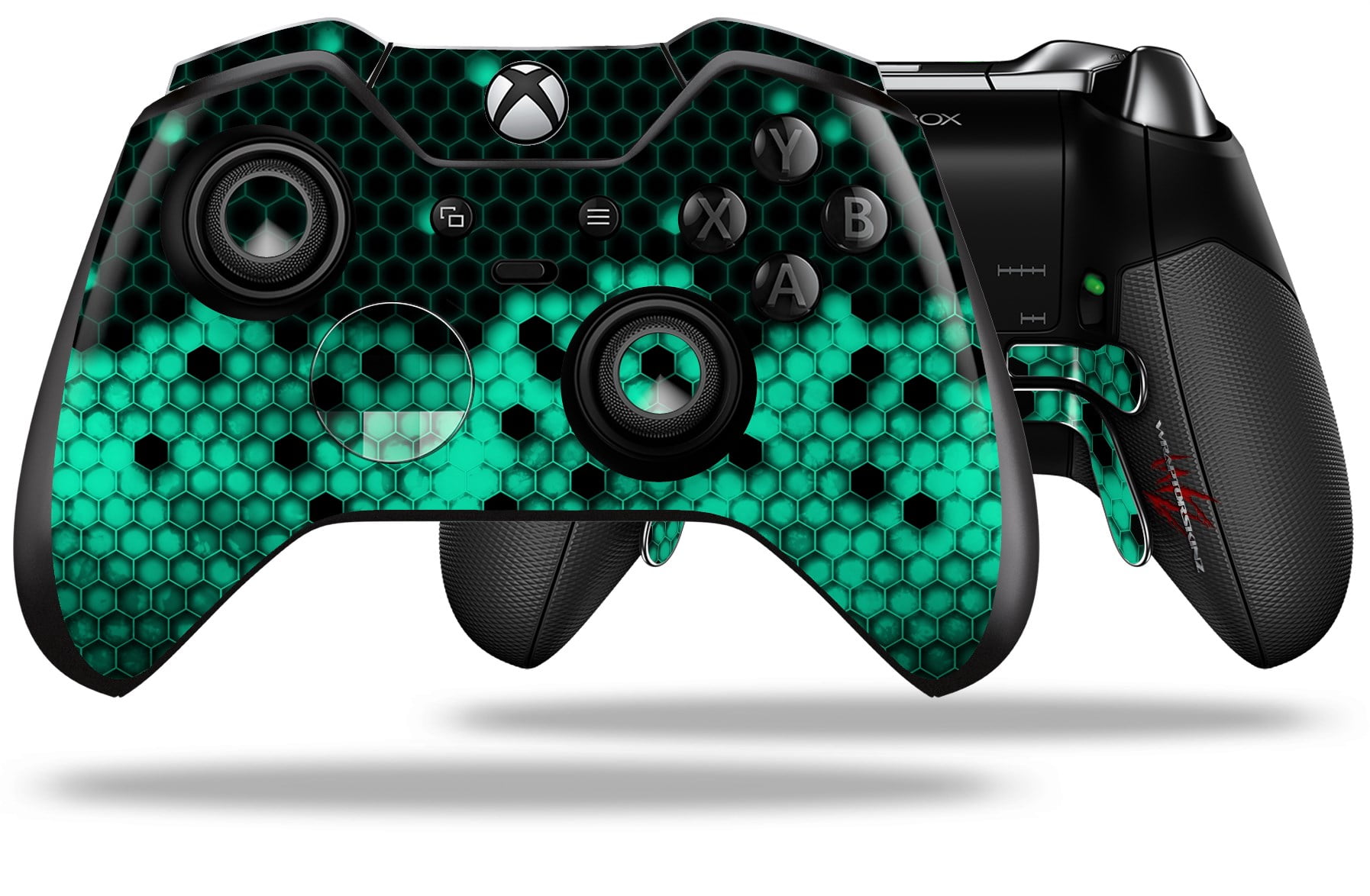 HEX Seafoan Green Decal Style Skin fits Microsoft XBOX One ELITE