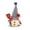 Gray, variant on Valentine's Day Gnome Decor Fabric Dwarf Figurine with Heart, Soft Plush Home Decor for Tabletop Shelf Mantel, Romantic Holiday Decorations for Living Room Office Gift