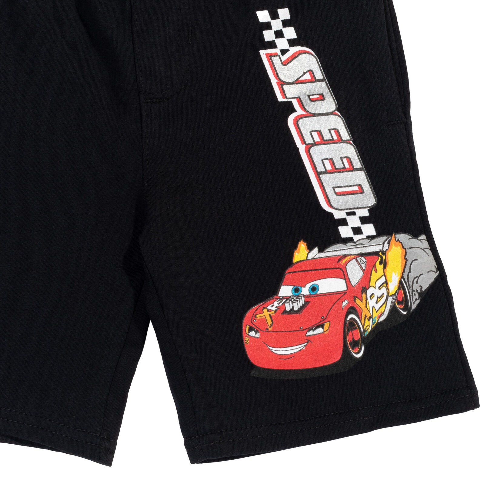 Disney Pixar Cars Lightning McQueen Toddler Boys French Terry 2 Pack Shorts Toddler to Little Kid - image 5 of 5