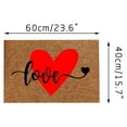 thumbnail image 2 of Rug Valentine's Day Floor Mats Holiday Floor Mats Welcome Doormat Bathroom Bedroom Living Room Kitchen Outdoor Rugs Valentine's Day Gifts Home Decor Valentine's Day Washable Rug, 2 of 7