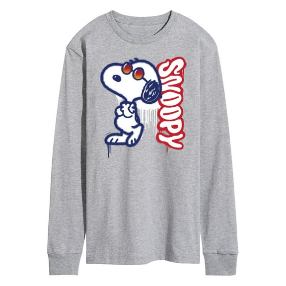 Peanuts - Graffiti Snoopy - Men's Long Sleeve T-Shirt