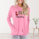 thumbnail image 2 of Camisas Navideñas Para Mujer, Camisetas de Manga Larga, Blusa Pulóver Fruncida de Cuello Redondo Con Estampado de Moda Erógena Informal Odeerbi ODB201895, 2 of 5