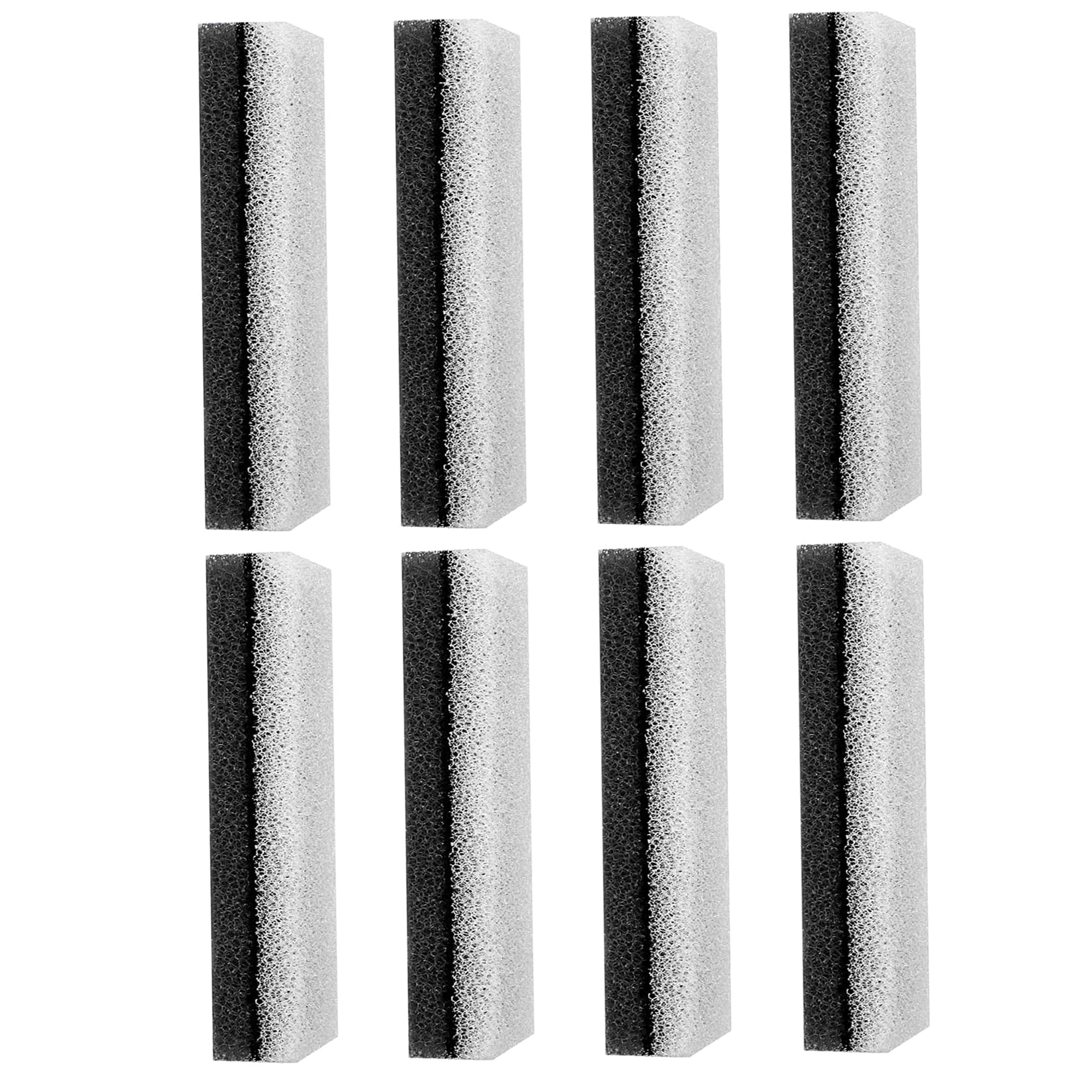 Genligt 16 Pack Activated Carbon Sponges Foam Filters, for WF020 Cat Water Fountain Filters, Automatic Pet Fountain Filter Replacement