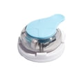 thumbnail image 2 of Paper Corner Rounder Punch Cutter Tool Artesanía en papel Etiquetas de regalo para cartulina Etiquetas de regalo en relieve Azul SM SunniMix Perforadora de esquina de papel, 2 of 8