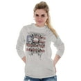 thumbnail image 5 of American Customs USA Biker Skull Plus Size Crewneck Graphic Tee Shirt Brisco Brands 3X, 5 of 6