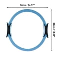 thumbnail image 3 of Unique Bargains Durable Yoga Ring Exercises for Yoga and Home Fitness Blue-38cm, 3 of 4
