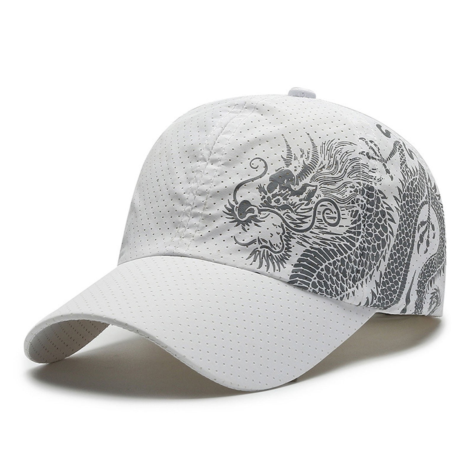 Unisex Chinese Dragon Pattern Baseball Cap Cotton Outdoor Unisex Chinese Dragon Pattern Baseball Cap Cotton Outdoor