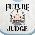 thumbnail image 4 of Inktastic Future Judge Cute Boys or Girls Baby Bib, 4 of 4