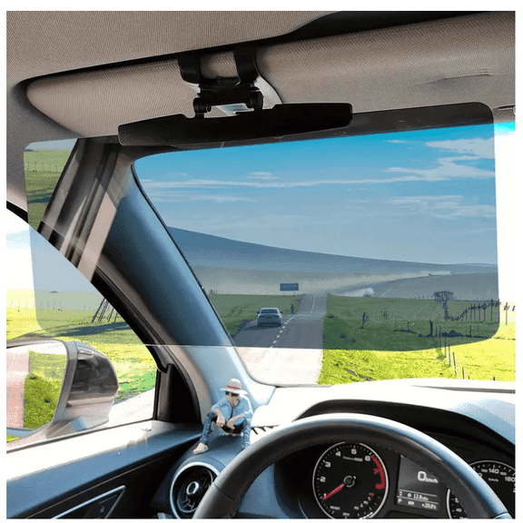 Visor Sunshade Extender for Car,Strong-Light Blocking Rate,Sun Visor Extender for Cars,Anti-Glare Car Visor Protect from Sun Glare, Snow Blindness and UV Rays (1Pcs)