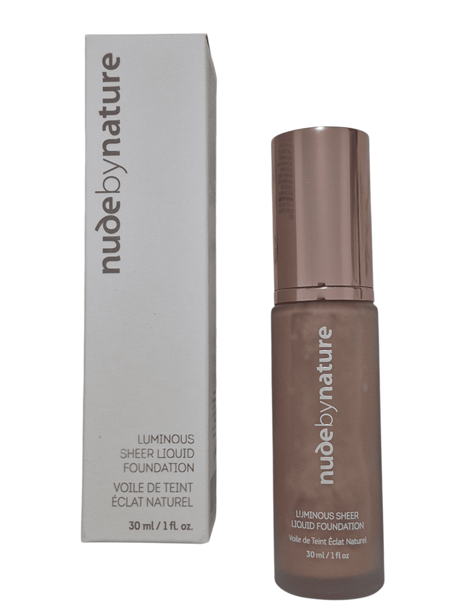 Nude by Nature Luminous Sheer Liquid Foundation, 30 mL I oz