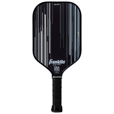 Franklin Sports Pro Signature Pickleball Paddles - 16mm Poly Core - Black