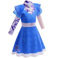 thumbnail image 2 of Girl Cospaly Zombies Alien Costume Halloween Outfits Dress Up 3-10Y, 2 of 7