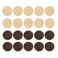 thumbnail image 4 of LEEYNEER Pieces Game Checkers Backgammon Board Chess Wood Replacement Chips Wooden Checker Interlocking Flying Toe Chip Round, 4 of 6