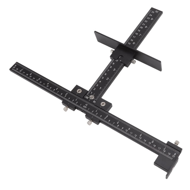 Punch Locator, No Clamps Cabinet Hardware Jig for Hardware Mount Installation