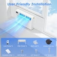 thumbnail image 7 of Window Air Conditioner 6000 BTU, Window AC Units up to 250 Sq.ft, Remote, 6 Modes, 24 Timer, 7 of 7
