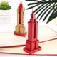 thumbnail image 4 of Tarjetas de Felicitación Pop UP 3D, Postales creativas de arquitectura europea, boda, cumpleaños, aniversario, regalo de Navidad hecho a mano, 2024, 4 of 4