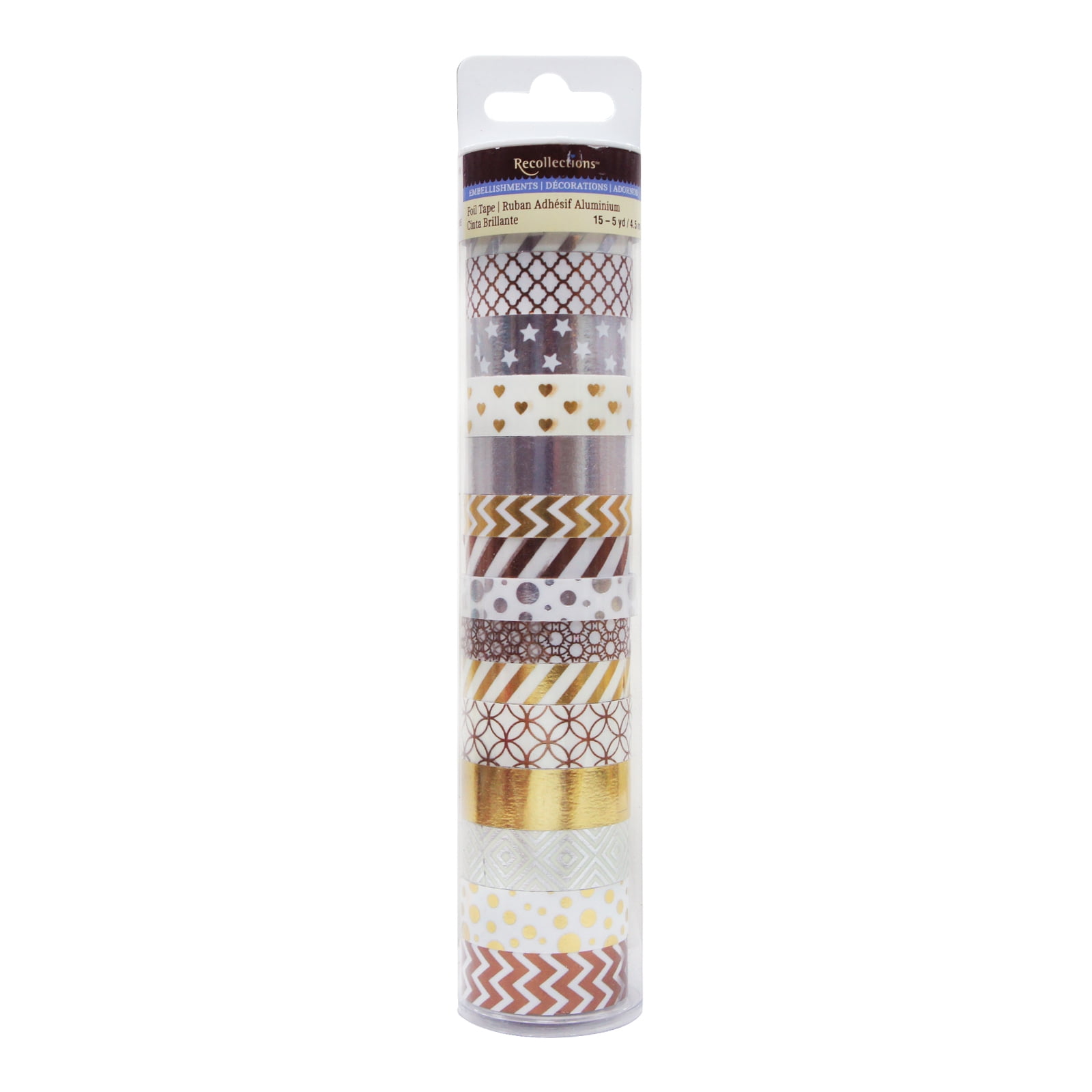 Metallic Foil Crafting Tape Set by Recollections