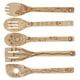 thumbnail image 4 of Cocina 5 Unids/set Pala Espátula Cuchara Kit Tallado Utensilios De Cocina De Bambú Utensilios De Cocina Suministro De Cocina, 4 of 7