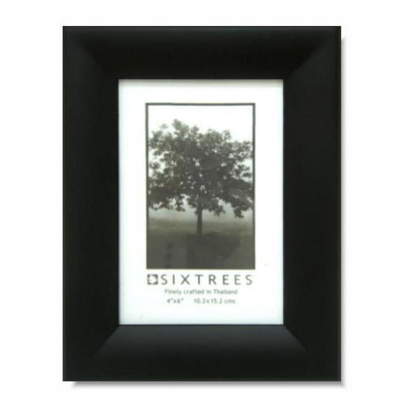 Black DOULTON frame for modern decorating by Sixtrees - 5x7