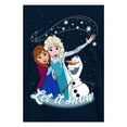thumbnail image 3 of Frozen Garçons/filles Let It Snow Elsa Anna Olaf Chandail à Capuchon, 3 of 4