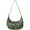 Olive-green-3, variant on Trippy Cannabis Leaf Crossbody Handbag for Women, Lightweight Water-Resistant Hobo Purse with Neon Marijuana Leaf and Tie Dye Weed Patterns, Comfortable Wear and Large Capacity