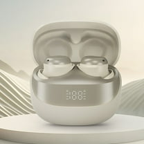 InsCrazy Bluetooth Earbuds, Mini Bluetooth Wireless Earphones for Sports Noise Reduction Digital Display True Wireless Earbuds