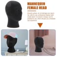 thumbnail image 4 of 2Pcs Wig Display Heads Male Foam Mannequin Wig Stand Wig Holder Hat Display Stand, 4 of 4