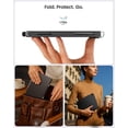 thumbnail image 3 of typecase Edge+ iPad 11th 10th Gen Case with Keyboard (11" 2025 A16 & 10.9" 2022) &ndash; Magic Keyboard-Style with RGB Backlit & Trackpad, Slim Prote, 3 of 8