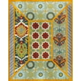 thumbnail image 2 of Zarris, Chariklia 20x24 Black Ornate Wood Framed with Double Matting Museum Art Print Titled - Wallpaper Collage  III, 2 of 4
