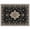 Black, variant on KoshiMe Washable Area Rug 5'x7', Non-Slip Soft Vintage Distress Floral Rugs for Living Room, Stain Resistant Low Pile Medallion Carpet for Dining Room Office, Navy Blue White Teal Colorful