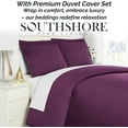 thumbnail image 2 of Neutral Solid Color 3-Piece Duvet Cover Set by Southshore Fine Linens, 2 of 9