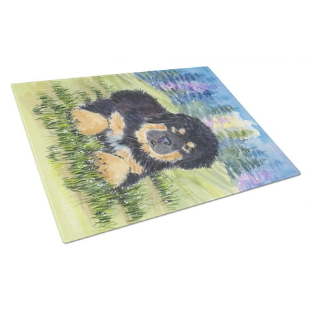 

Caroline s Treasures Tibetan Mastiff Glass Cutting Board Large