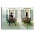 thumbnail image 1 of Epic Art 'Windows With Flowerboxes' by Zhen-Huan Lu, Acrylic Glass Wall Art, 24"x16", 1 of 1